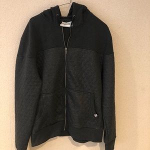 SOVEREIGN CODE LOS ANGELES XL Charcoal Zip Sweatsh